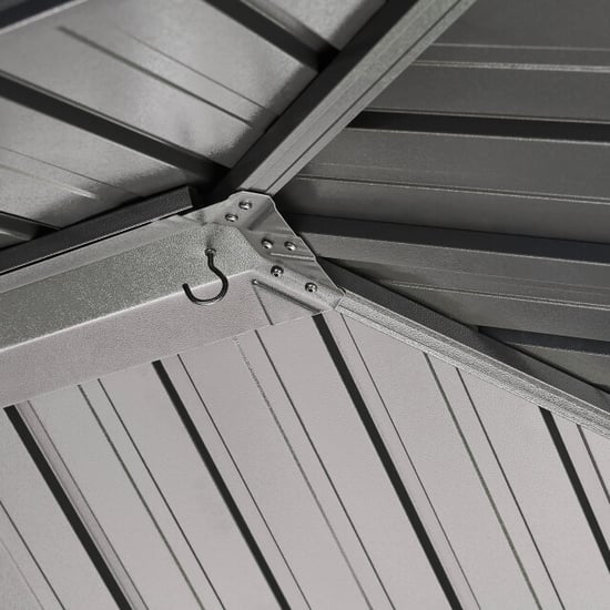 Sojag Londen metalen paviljoen met muggennet 3x4 m - - Image 6