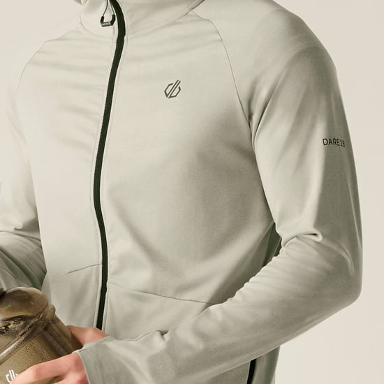 Dare 2b Mens Assimilate VI Midlayer Softshell Jacket - Abbeystone - Image 4