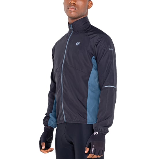 Dare 2b Mens Ablaze II Lightweight Windshell Cycling Jacket - Black - Image 1