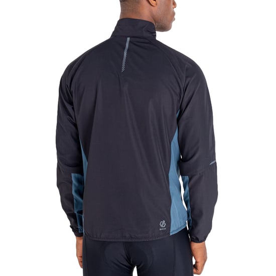 Dare 2b Mens Ablaze II Lightweight Windshell Cycling Jacket - Black - Image 2