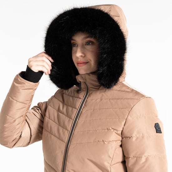 Dare 2B Womens Striking IIII Longline Padded Coat - Image 5