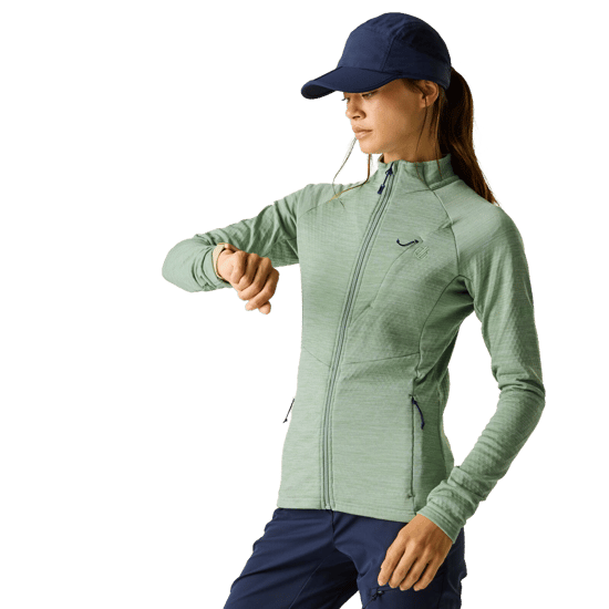Dare 2b Womens Emerging III Midlayer Softshell Jacket - Glacier Green - Image 1