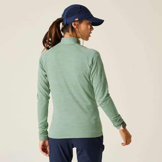 Dare 2b Womens Emerging III Midlayer Softshell Jacket - Glacier Green - Image 2