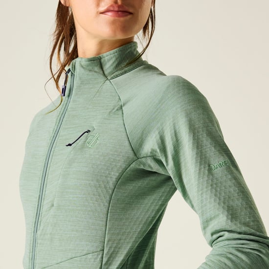 Dare 2b Womens Emerging III Midlayer Softshell Jacket - Glacier Green - Image 5