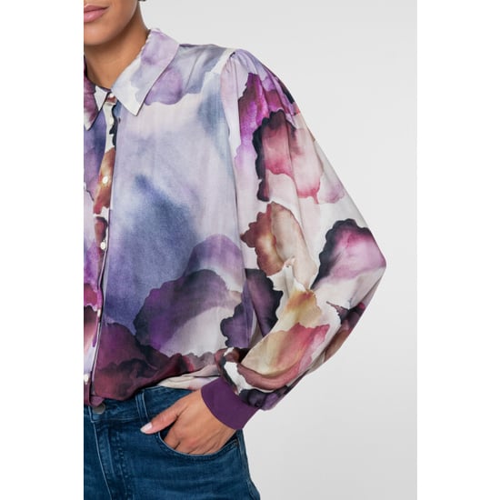Geisha blouse 63906-20 718 /purple - Image 2