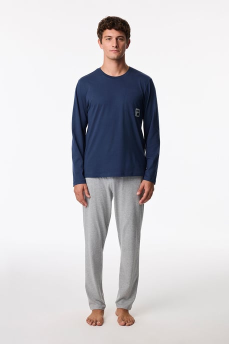 Mountain Sky Long Sleeve Pyjama Set - Image 1