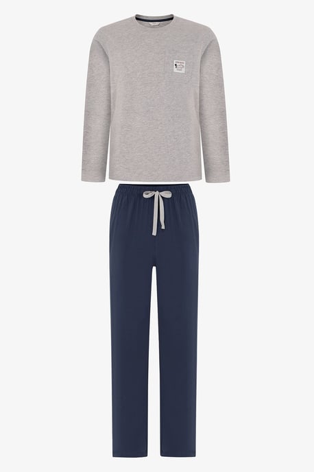 Timber Mist Long Sleeve Pyjama Set - Image 1