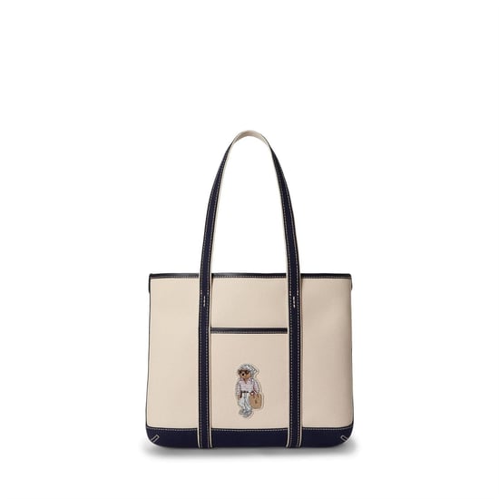 Accessories Polo Ralph Lauren Polo Bear Tote in ECRU/INDIGO SKY - Image 1