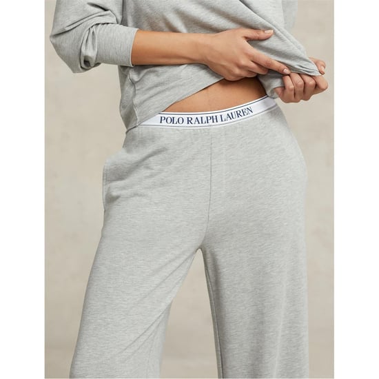 Women's Ralph Lauren Terry Crew Neck 2 Piece Pyjama Set in Grey - Image 5