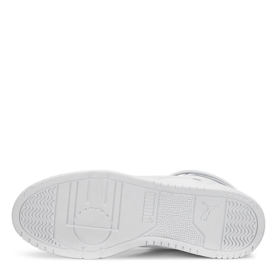 Men's Puma Rbd Game High Top Trainers in Puma White-Pu - Image 3