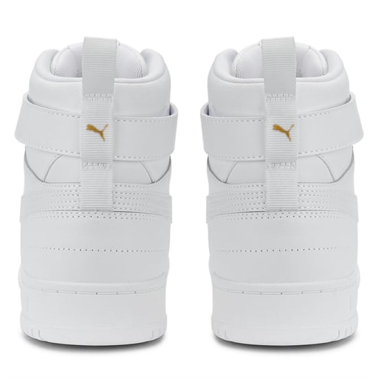 Men's Puma Rbd Game High Top Trainers in Puma White-Pu - Image 5