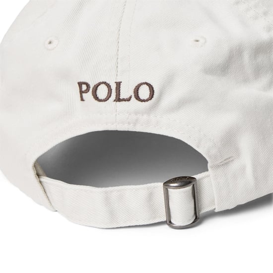 Accessories Polo Ralph Lauren Chino Adjustable Baseball Cap in Stone Pebble - Image 4