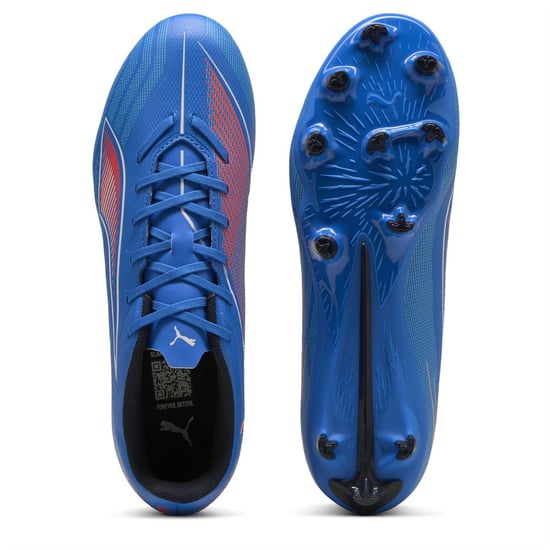 Men's Puma Ultra 6 Play Fg Ag Firm Ground Football Boots in Ultra Blue-Pum - Image 3