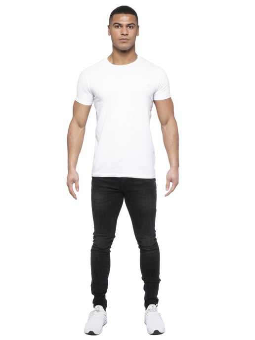 ETO | Herr Designer Slim Skinny Fit Stretch Jeans - Image 4