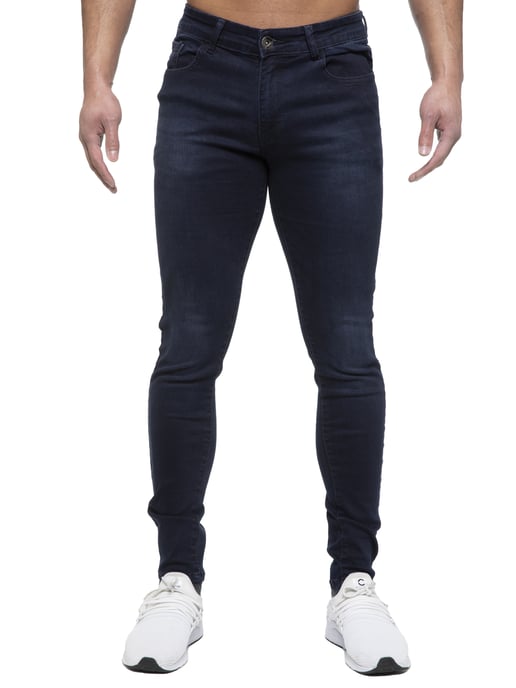 ETO | Mens Designer Slim Skinny Fit Stretch Jeans - Image 2
