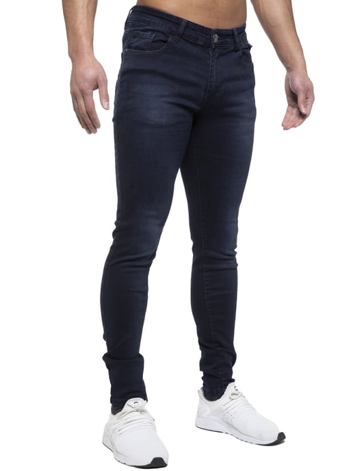 ETO | Mens Designer Slim Skinny Fit Stretch Jeans - Image 3