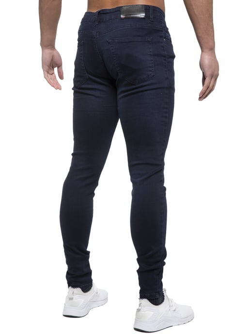 ETO | Mens Designer Slim Skinny Fit Stretch Jeans - Image 4