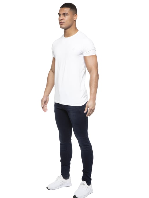 ETO | Mens Designer Slim Skinny Fit Stretch Jeans - Image 6