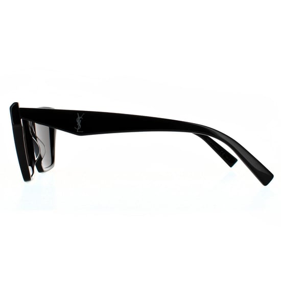 Saint Laurent Cat Eye Womens Black Black Sunglasses - Image 3