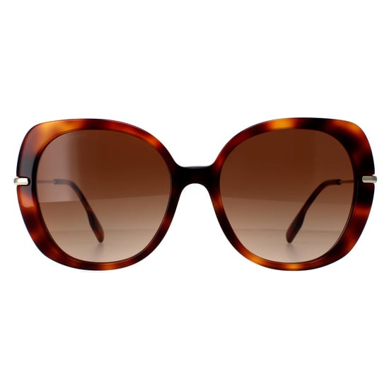 Burberry Round Womens Light Havana Brown Gradient BE4374 - Image 1