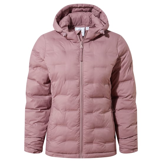 Palmer Womens Padded Jacket - Mauve - Image 5
