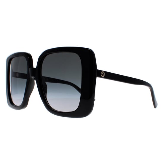 Gucci Square Womens Black Grey GG1314S - Image 2