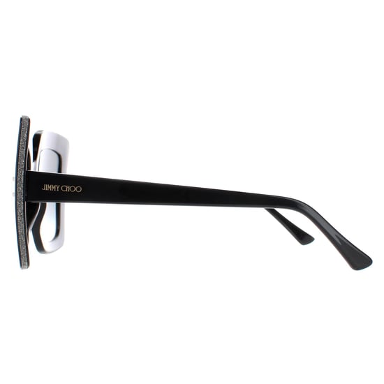 Jimmy Choo Square Womens Black Dark Grey Gradient AURI/G/S - Image 3