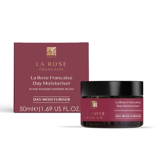 Dr. Botanicals La Rose Francaise Anti-Ageing Day Moisturiser, Night Moisturiser and Facial Serum for Fine Lines, Wrinkles, Dryness - Image 4