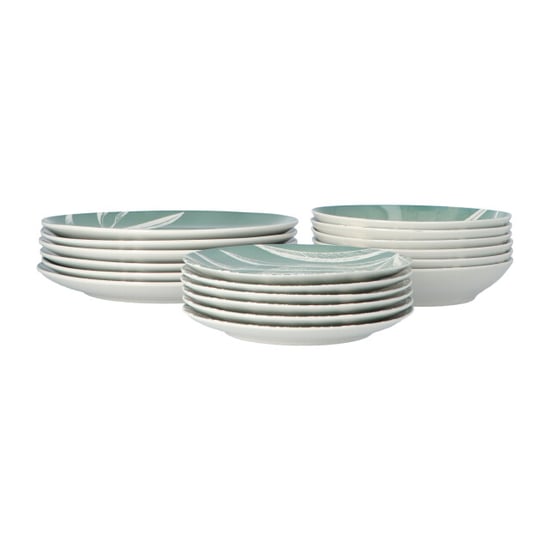 Secret de Gourmet Porseleinen serviesset plant 18-delig servies 6 persoons - Image 5