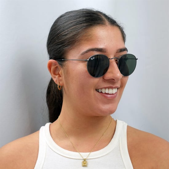 Ray-Ban Solglasögon Runda Metall 3447 029 Gunmetal Grön 50 - Image 5