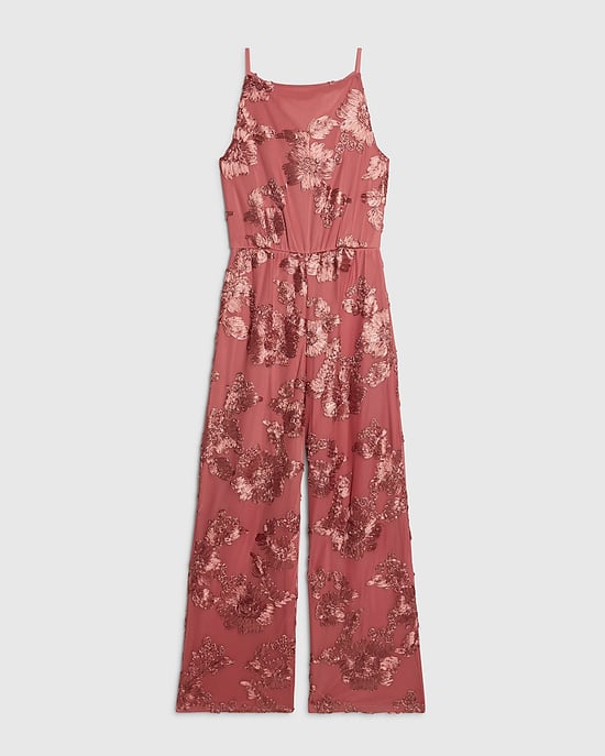 River Island Womens Jumpsuit Pink Cornelli Halter Zip Sleeveless - Image 6