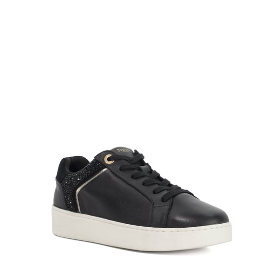 Dune Ladies Elli - Lace Up Chunky Flatform Trainers - Image 1