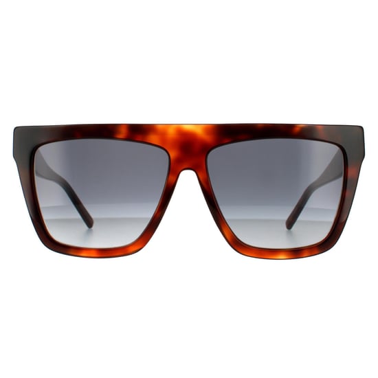 Hugo Boss Square Womens Havana Dark Grey Gradient Sunglasses - Image 1