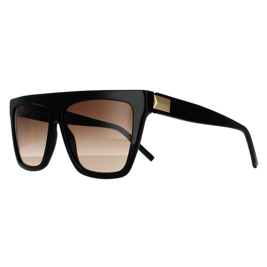 Hugo Boss Square Womens Shiny Black Brown Gradient 90041091 - Image 2