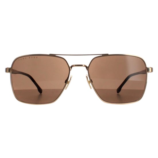 Hugo Boss Aviator Mens Rose Gold Brown 1045/S/IT - Image 1