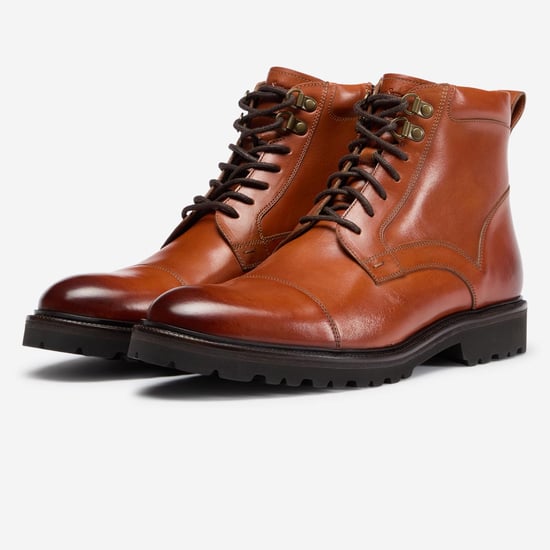 Runcorn Boots in Tan - Image 1