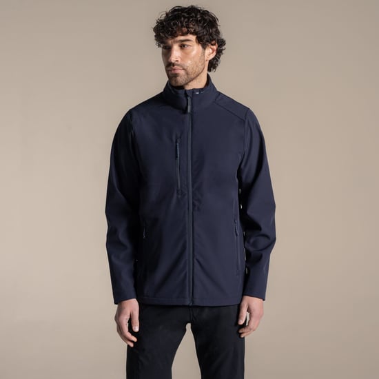 Craghoppers Mens Expert Soft Shell Jacket (Dark Navy) - Image 1