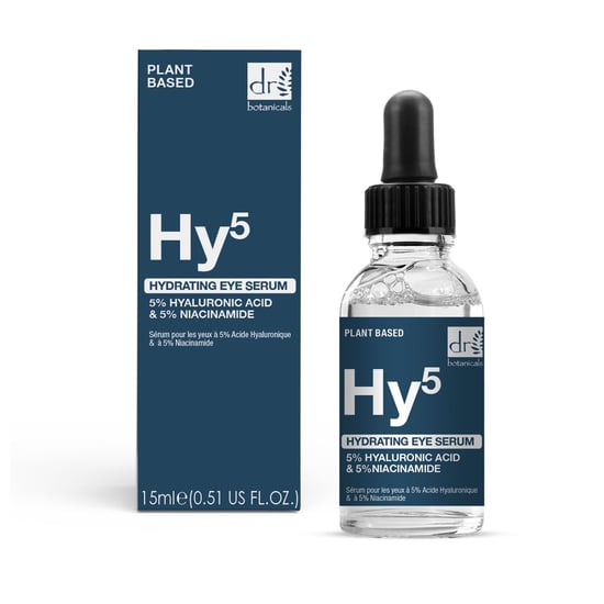 Dr. Botanicals Anti-Ageing Hyaluronic Acid Day Moisturiser & Eye Serum Kit for Dryness, Fine Lines, Wrinkles, Large Pores - Image 5