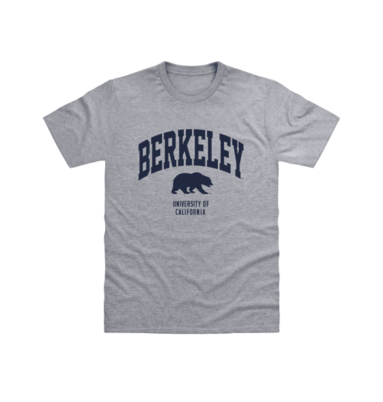 Berkeley Bear Heather Grey T-Shirt - Image 1