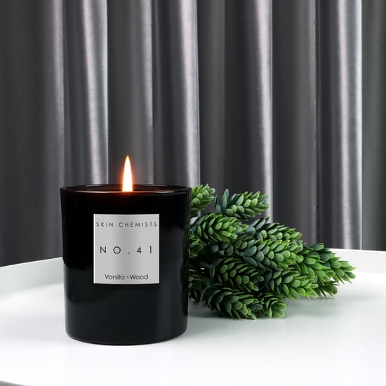 skinChemists No.41 Vanilla & Wood Candle 200g for Dullness, Dryness - Image 5
