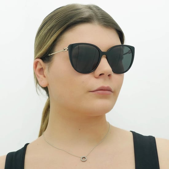 Bvlgari Cat Eye Womens Black Dark Grey BV8251 - Image 6