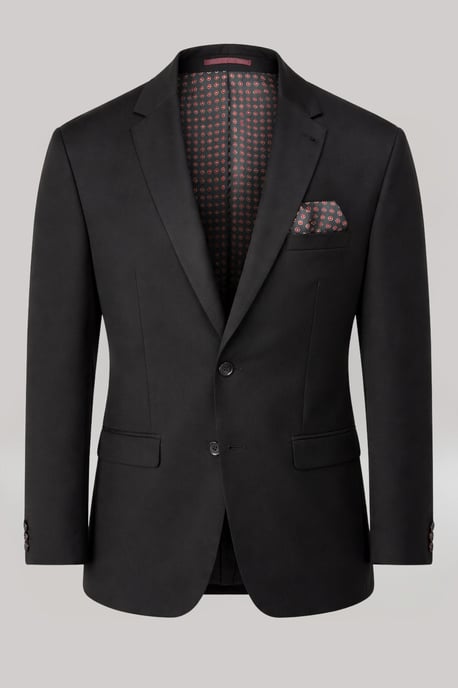 Carter & Jones Black Big & Tall Three Piece Tailored Fit Suit - Image 2