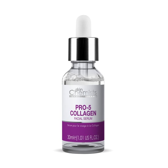 skinChemists Pro-Collagen 5 Anti-Ageing Facial Serum 30ml for Loss of Firmness, Fine Lines, Wrinkles - Image 4