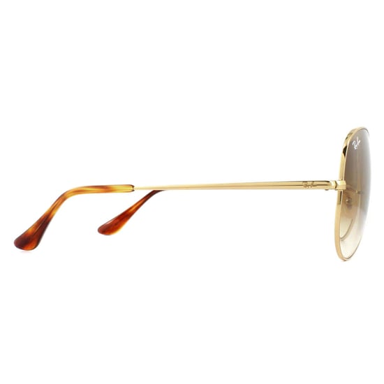 Ray-Ban Zonnebril Aviator Metal II RB3689 914751 Goudbruin Verloop - Image 4