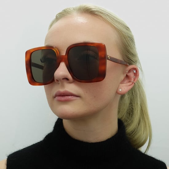 Gucci Vierkante Dames Havana Bruin GG1314S - Image 5