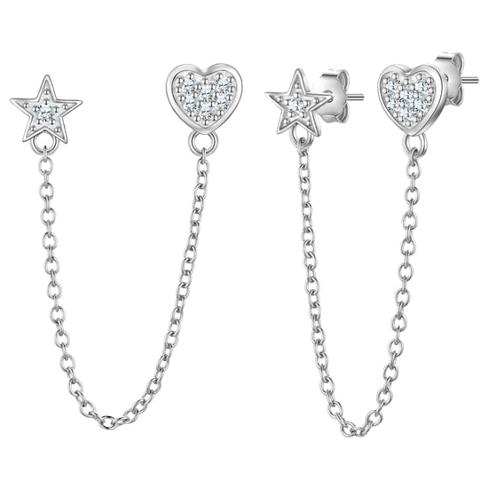 Women's Earrings 925/- Sterling Silver - Image 1