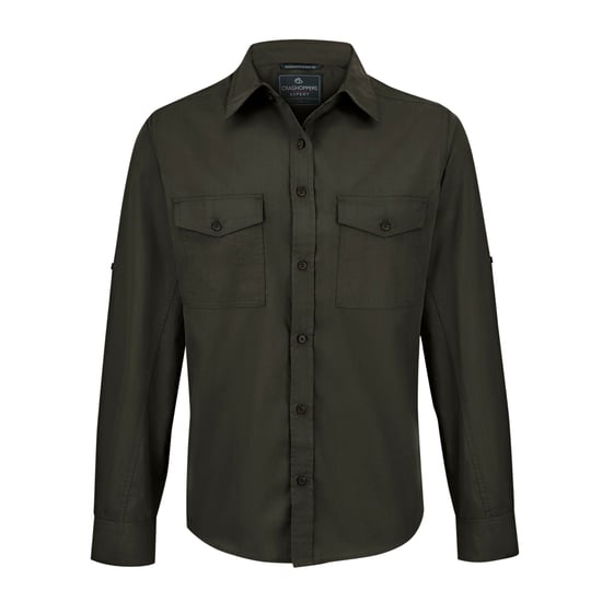 Craghoppers Mens Expert Kiwi Shirt (Dark Cedar Green) - Image 2