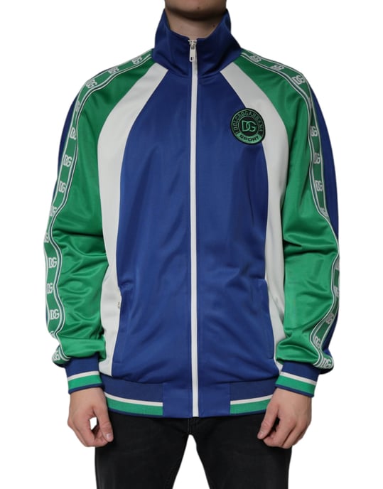 Färgblock Zip-up Träningsjacka - Image 2