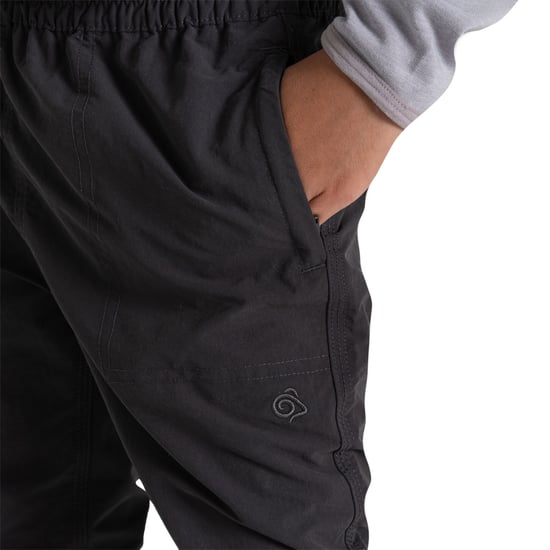 Craghoppers Childrens/Kids Pinzon Nosilife Trousers (Black Pepper) - Image 4