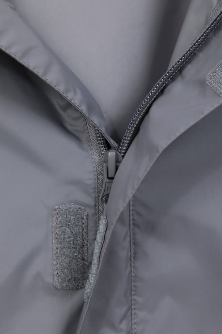 'Pakka' Kids Jacket Waterproof Wind Resistant Stylish Travelling Hooded Coat Grey - Image 5